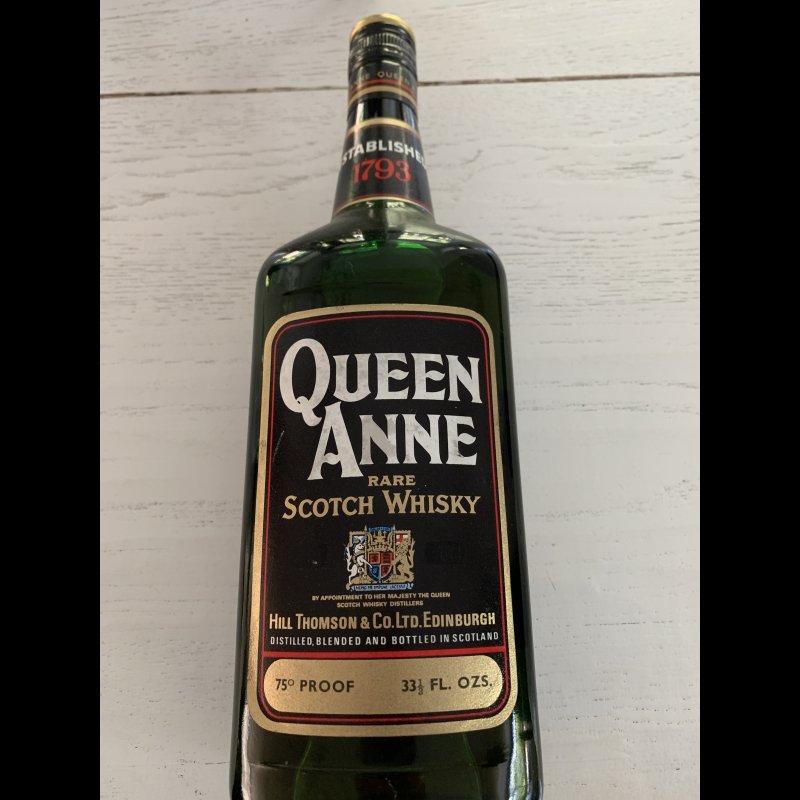 Queen Anne scotch whisky 1793