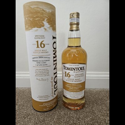 Tomintoul 16y limited edition 2004