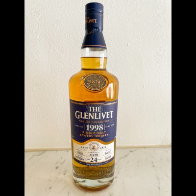 The Glenlivet 1998 Vintage 24 year old Cellar Collection bottle 109 of 162