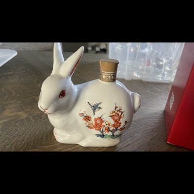 Suntory Whisky Royal in Rabbit Decanter 2011