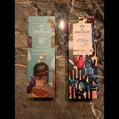 Titel: Macallan Concept 1 & Concept 3 – Limited Edition – Verzamelset