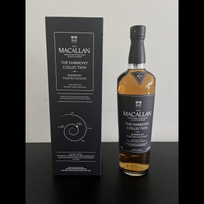Macallan Harmony Toasted Coconut travel exclusive